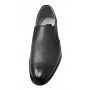 Pantofi barbati eleganti din piele naturala negru fara siret - GKR117ELN